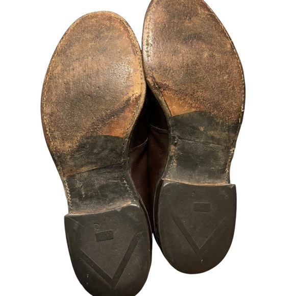 Allen Edmonds Devonshire Loafers Mens 9 Burgundy Leather Vibram Sole Kilt USA - Picture 6 of 10